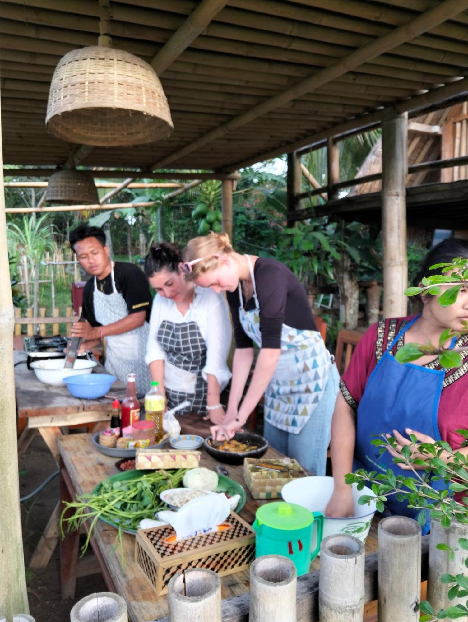 Girang Rinjani Bungalows Tetebatu Luaran gambar